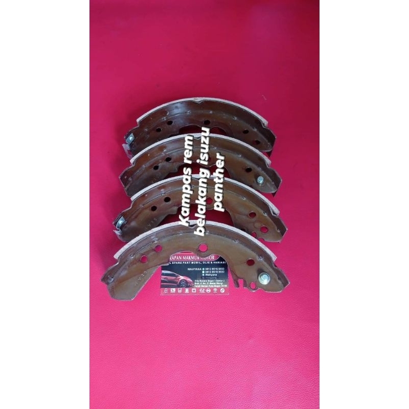 Kampas Rem Belakang Isuzu Panther