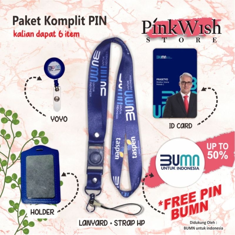 

Tali idcard TASPEN BUMN biru / lanyard TASPEN BUMN [READY STOCK] TERMURAH !!! Beli Eceran Rasa Grosir