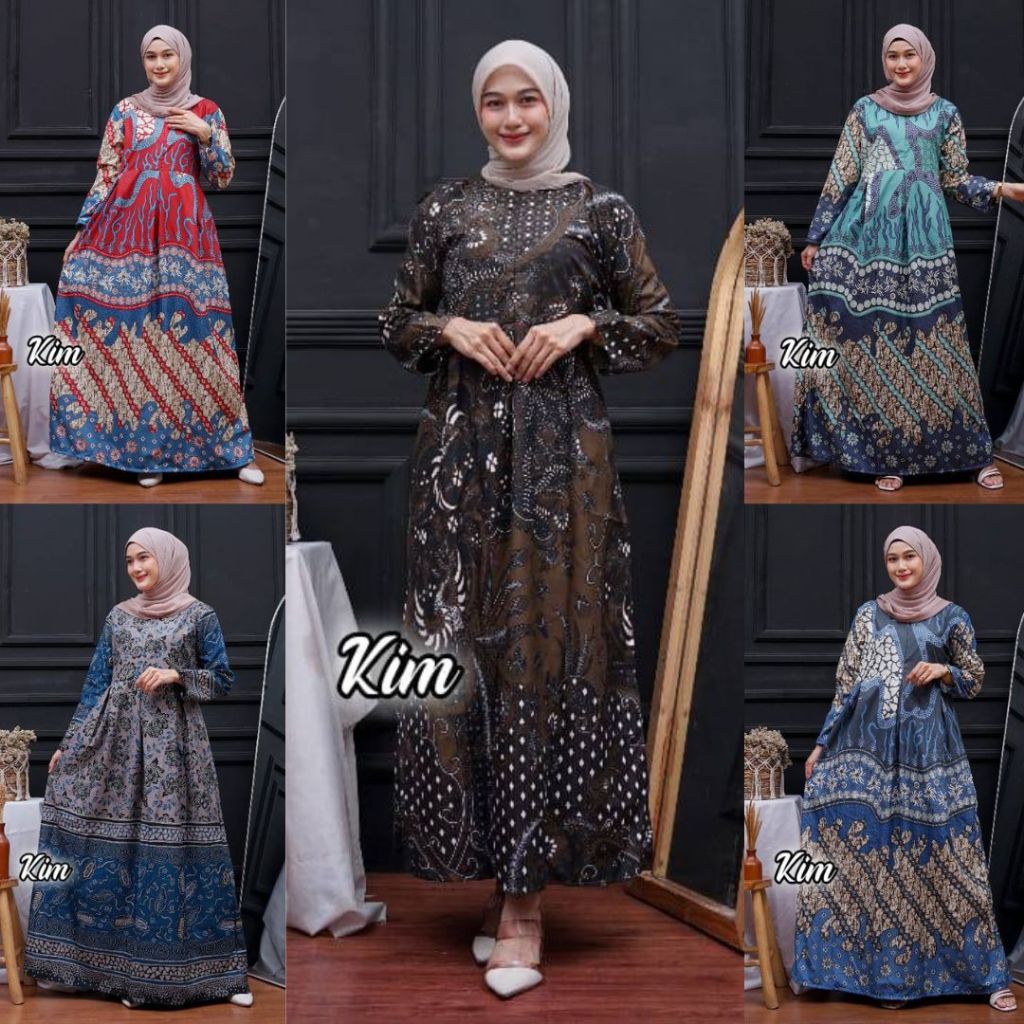 - NEW ARRIVAL - GAMIS BATIK MOTIF PREMIUM TERBARU KEKINIAN MURAH TAPI BUKAN MURAHAN