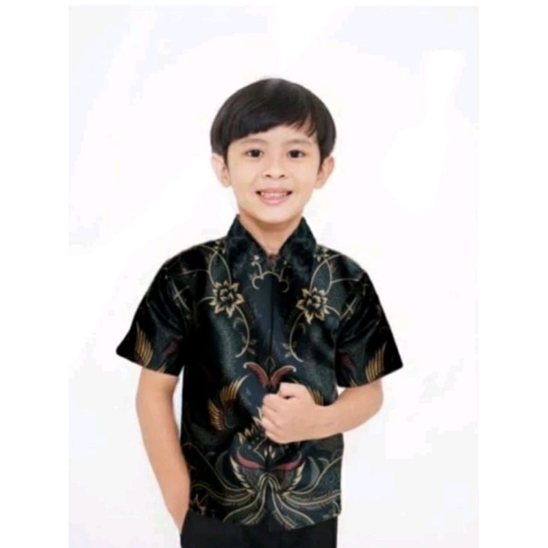 baju batik pekalongan anak laki laki hem batik pekalongan usia bayi - remaja