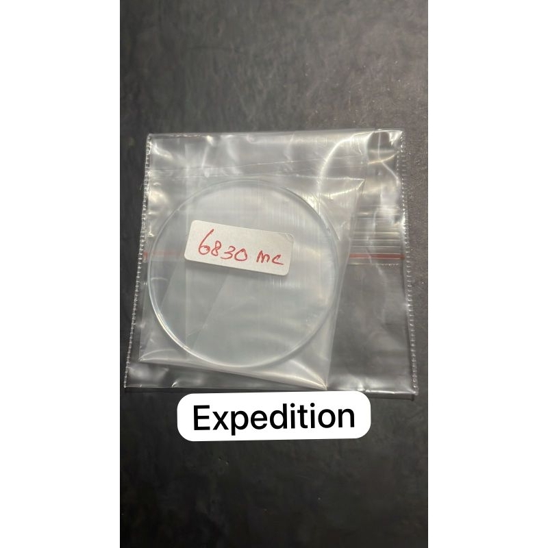 kaca jam tangan expedition 6830mc
