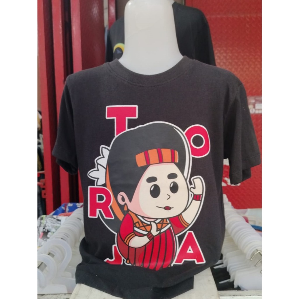 BAJU KAOS TORAJA ANAK UMUR 4-5TAHUN