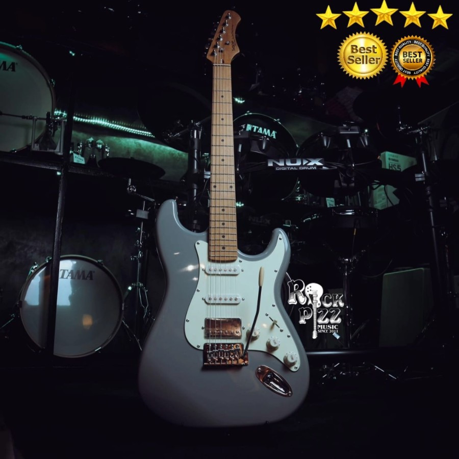 SQOE SEST600 HSS ROASTED MAPLE SERIES IN SONIC GREY