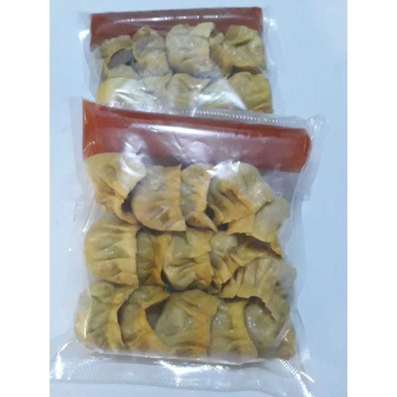 

Pangsit/Dimsum/Siomay/Gyoza Frozen isi Ayam/Pangsit Goreng isi 25 pcs/pack