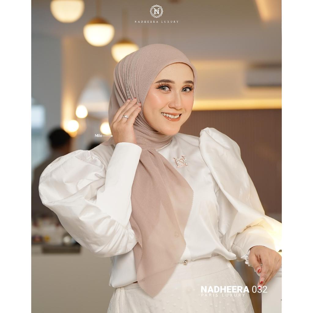 Kerudung Segi Empat Paris Luxury Nadheera