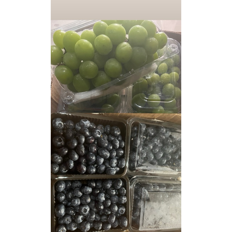 

Mixed Blueberry dan Anggur Muscat manis enak