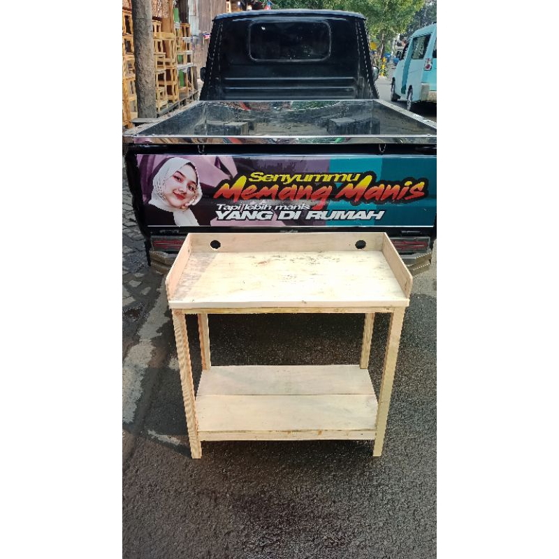 meja kompor 120x40x70cm