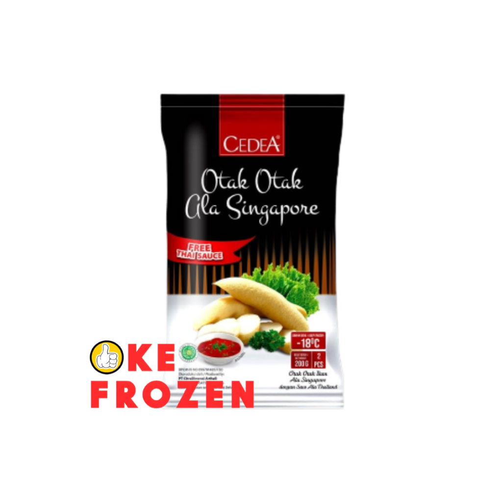 

CEDEA OTAK OTAK SINGAPORE 200GR ISI 2 PCS