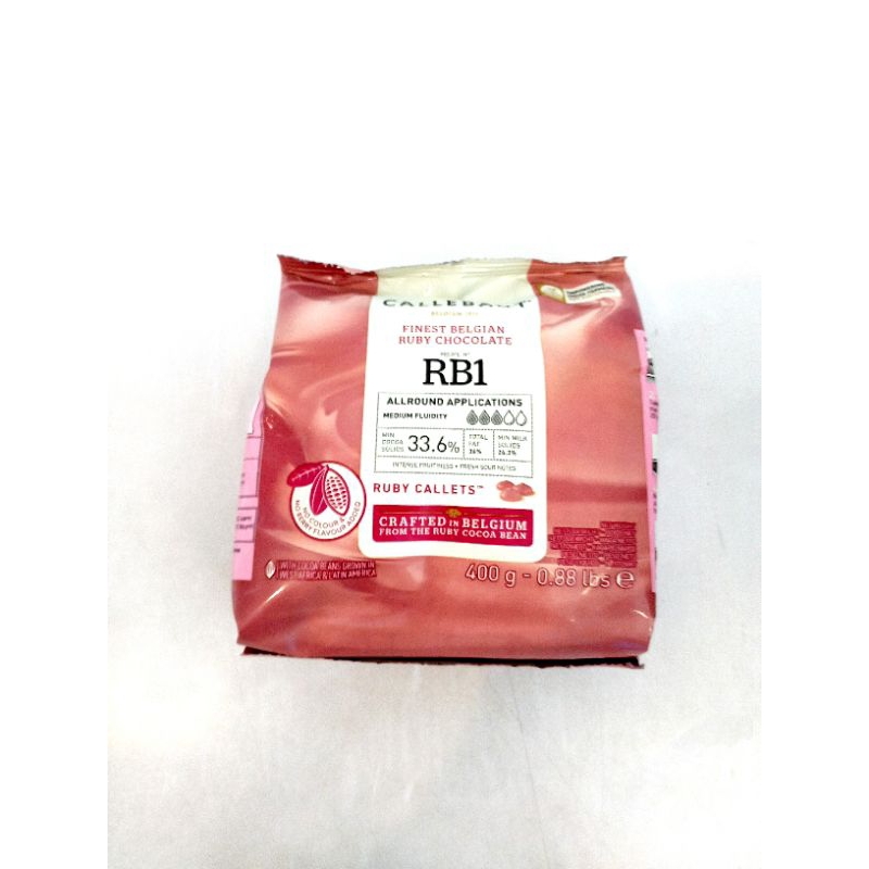 

Callebaut Ruby chocolate 400gr