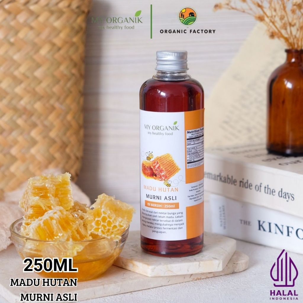 

My Organik Madu Hutan Kalimantan Natural Raw Forest Honey Asli 100%