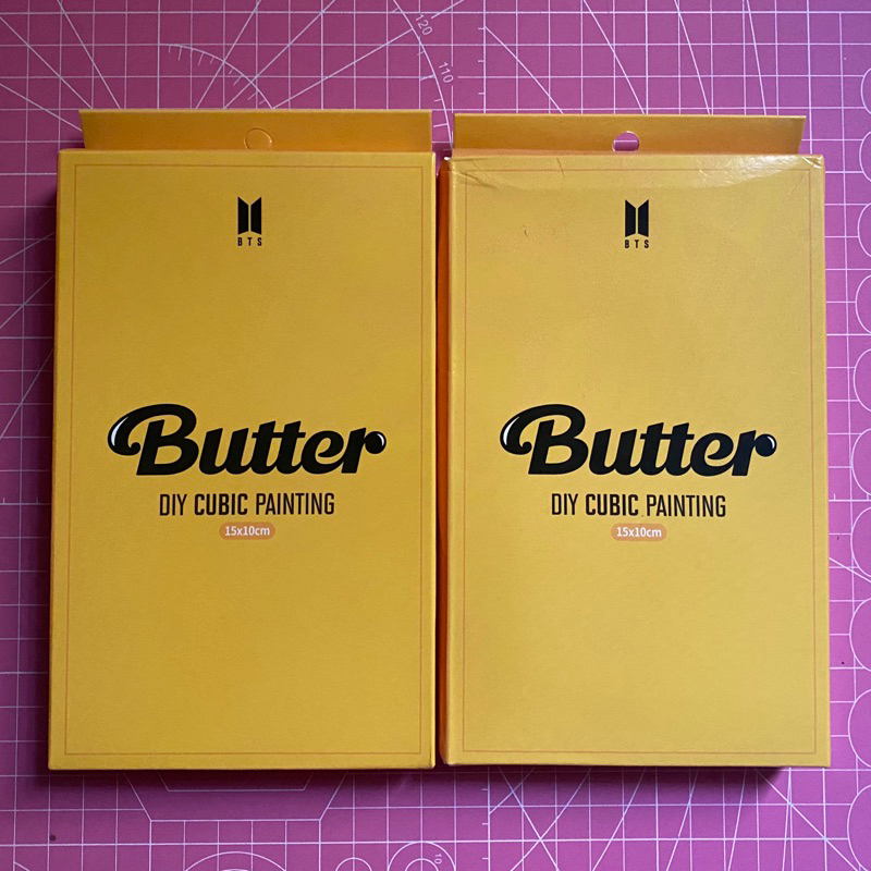 cubic painting butter mini bts official