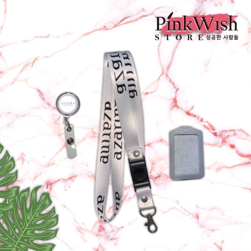 

Tali idcard AZARINE PUTIH / lanyard AZARINE PUTIH [READY STOCK] TERMURAH !!! Beli Eceran Rasa Grosir