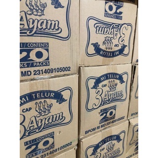 

Mie Telor 3Ayam - 1 Dus Isi 20pcs