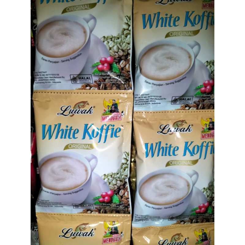 

luwak white koffe 10 sachet/renteng