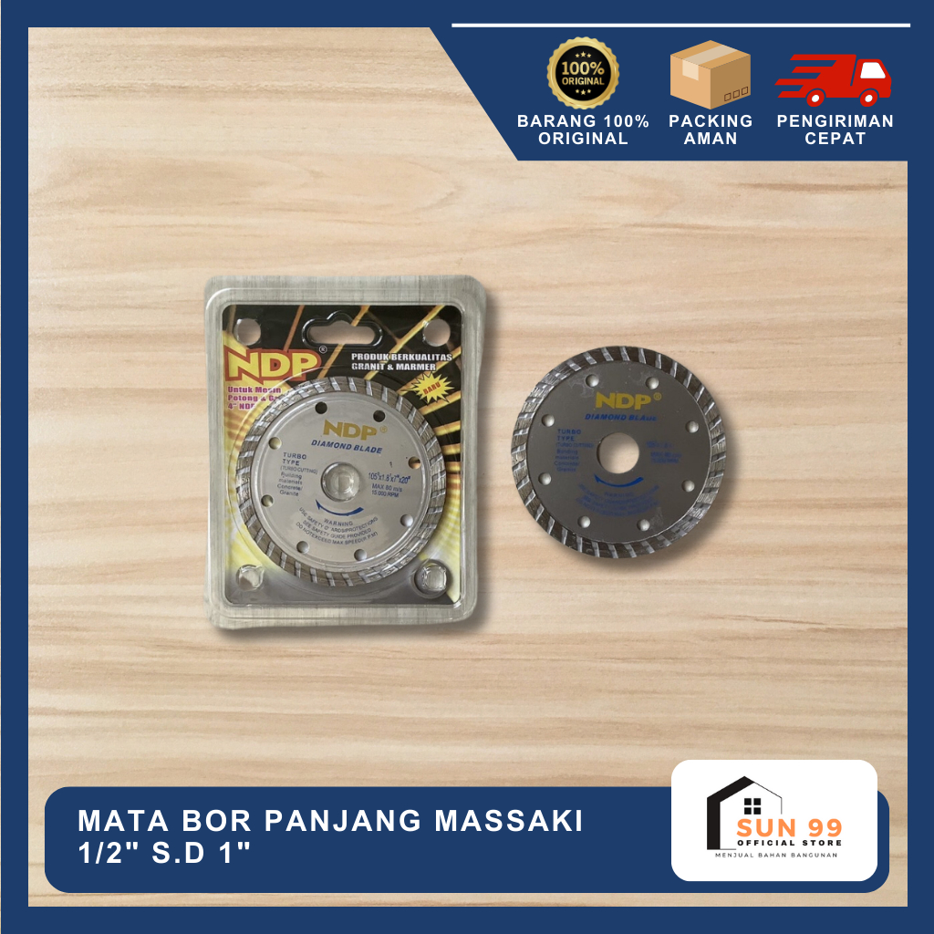 Mata Pisau Potong Keramik Turbo 4" NDP