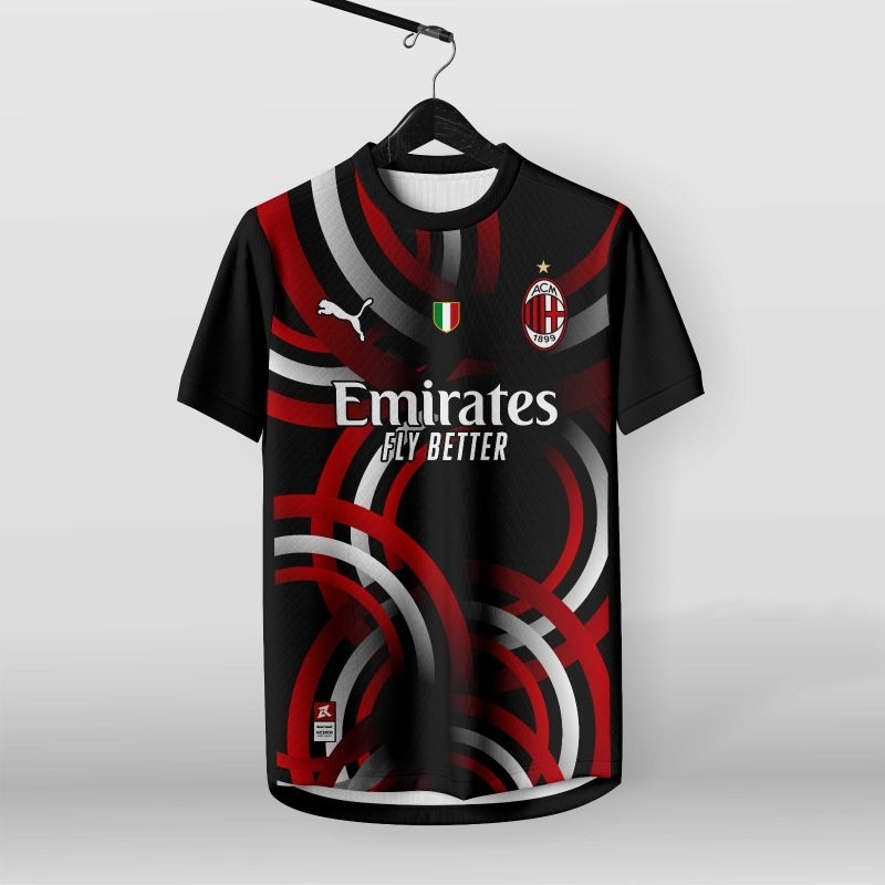JERSEY AC MILAN/ MILANO/ AC MILAN NEW/ ( FANTASY JERSEY AC MILAN NEW)