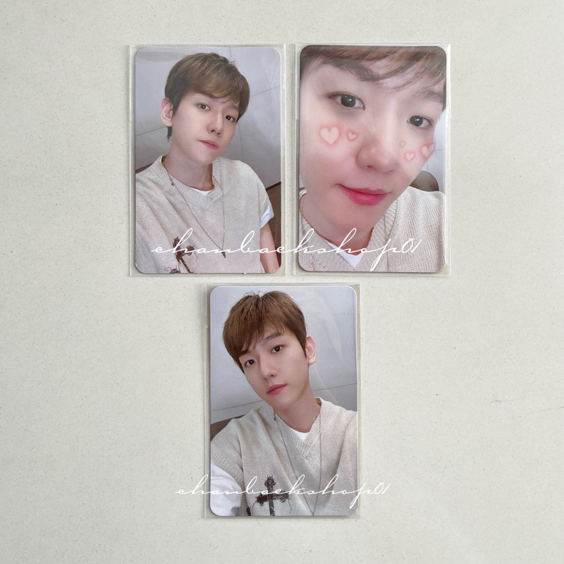 BAEKHYUN BAMBI OFFICIAL PHOTOCARD