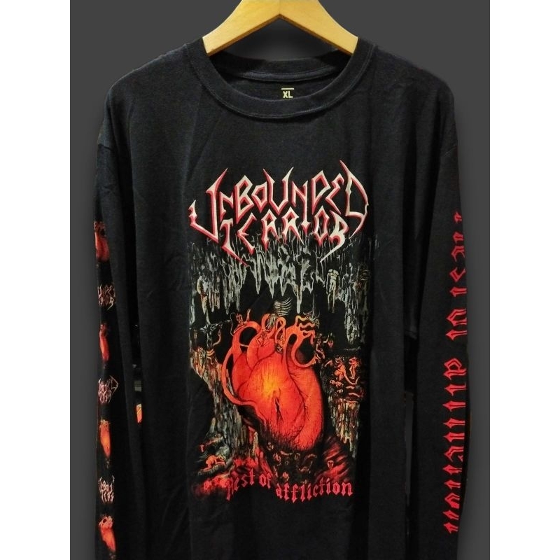 Official Longsleeve UNBOUNDED TERROR - REST OF AFFLICTION