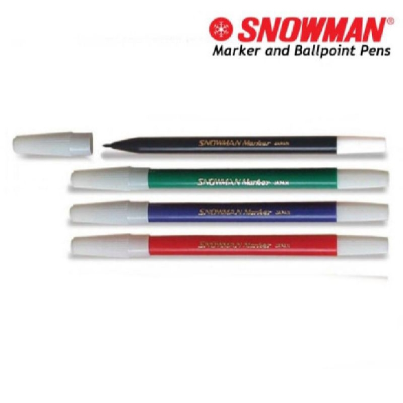 IKKISOO Spidol SNOWMAN permanent marker kecil