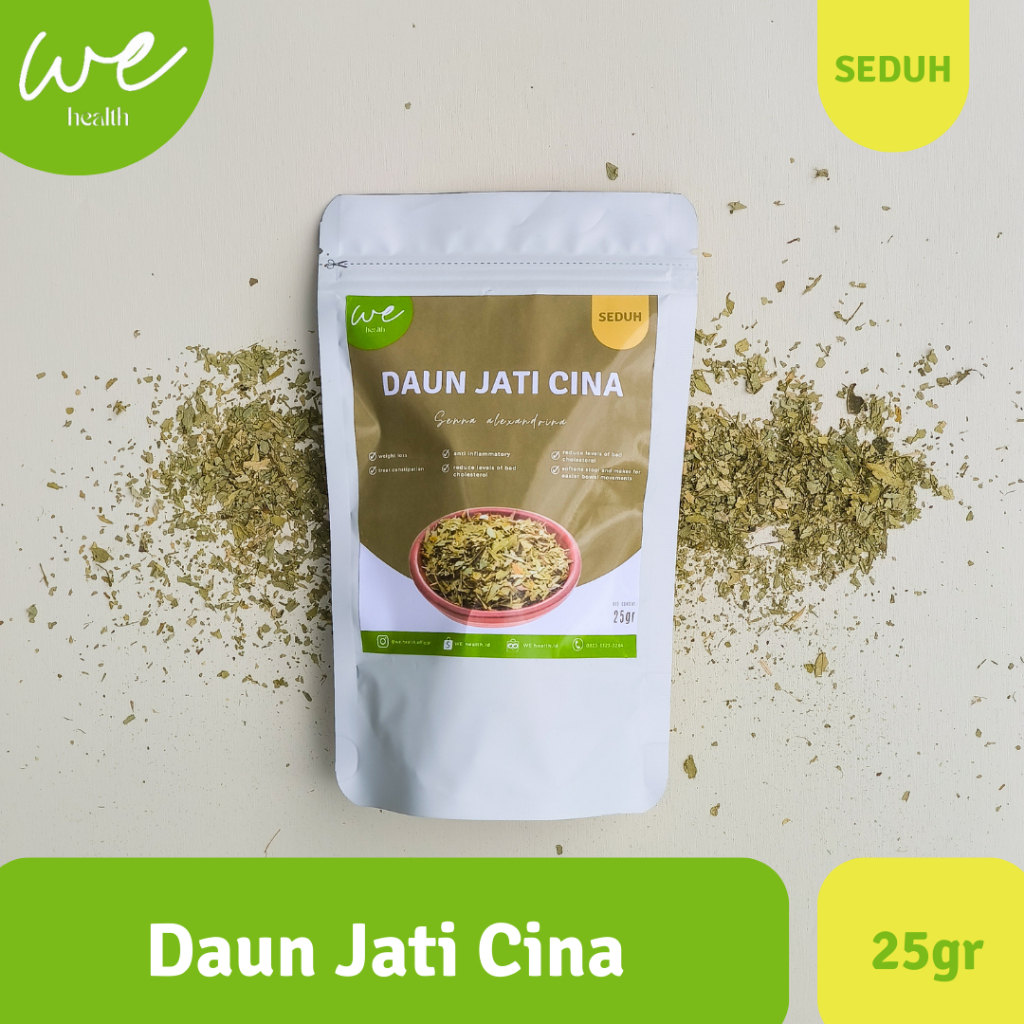 

Jati Cina Kemasan 25 GR Teh Pelangsing Alami Tanpa Efek Samping100% organik daun Senna alexandrina