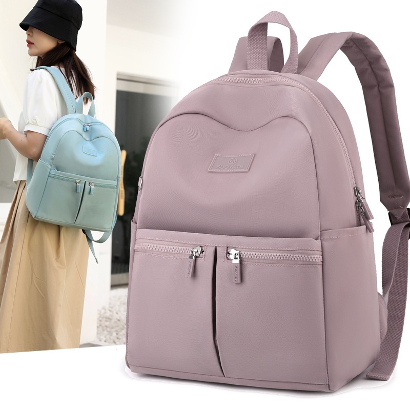 Tas Ransel Wanita SUOYATE Korean Style Remaja Sekolah Kuliah Original DT6301