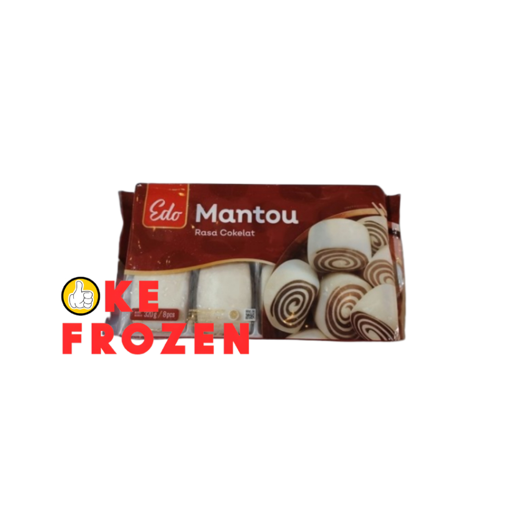 

EDO MANTOU RASA COKELAT 320GR ISI 8PCS