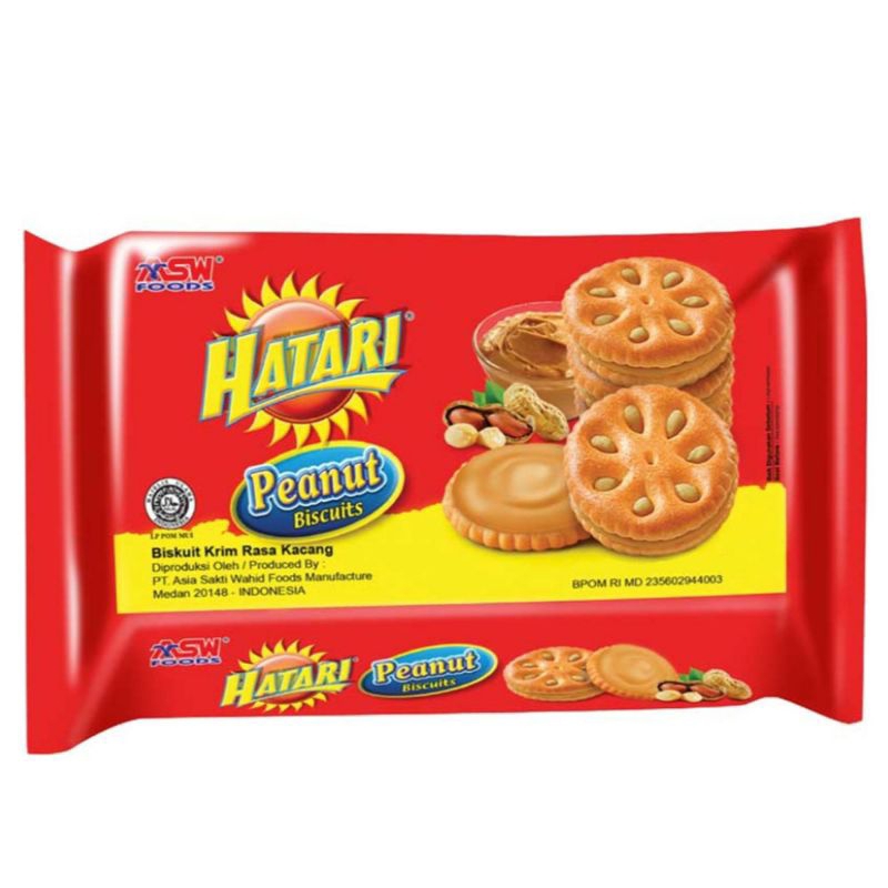 

Hatari Peanuts Biscuit 225gr