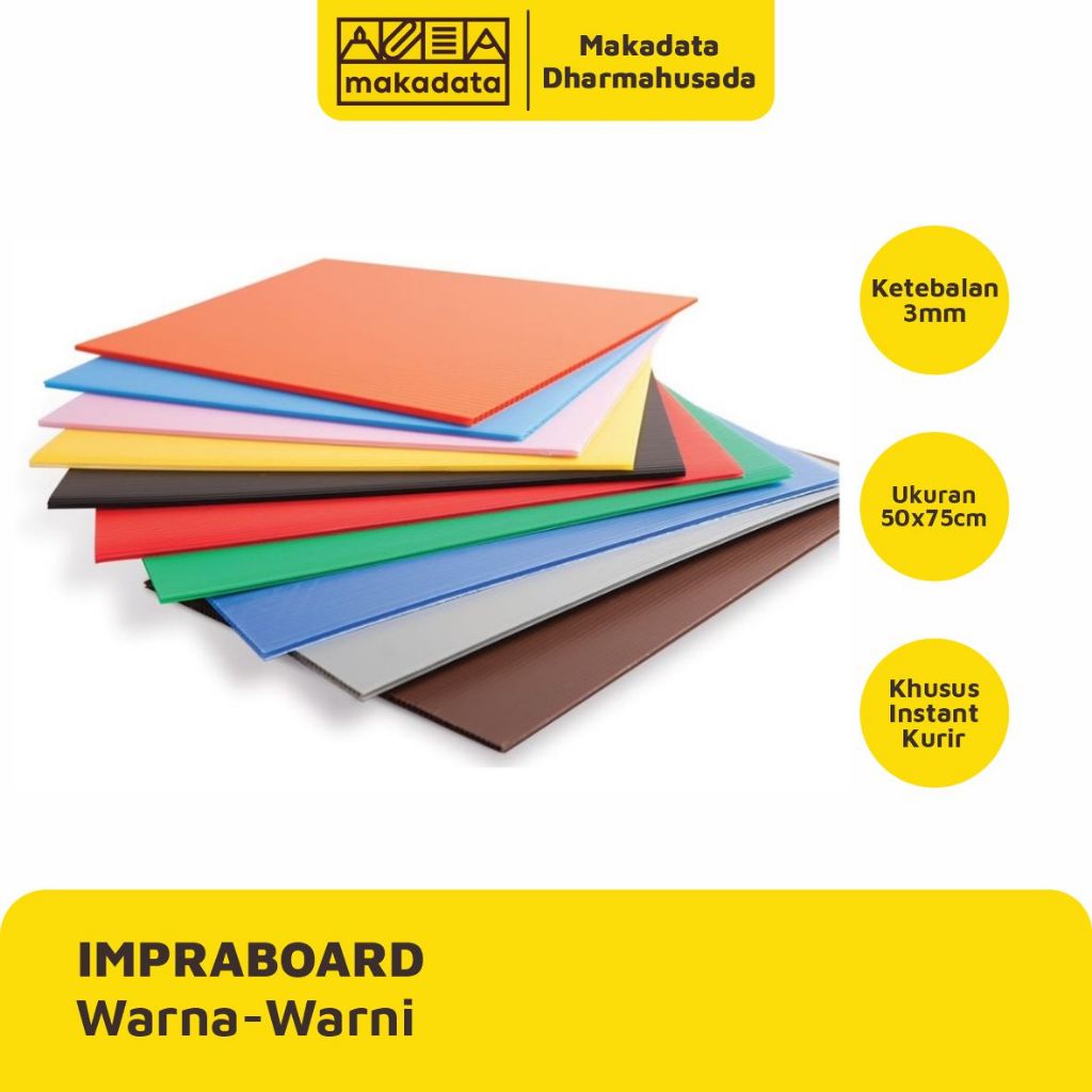 

IMPRABOARD | INFRABOARD 3MM UKURAN 50X75CM ( 1PCS )