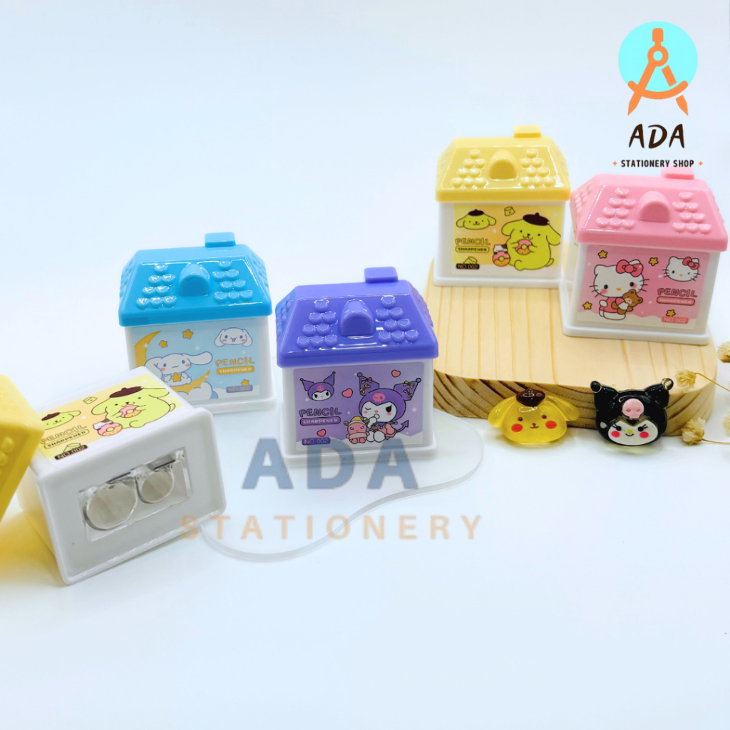 

(1 pc ) RAUTAN BENTUK RUMAH (2LUBANG) 002/RAUTAN PENSIL/KUROMI/MELODY