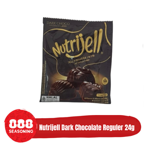 

Nutrijell Reguler Dark Chocolate Jelly Powder 24g