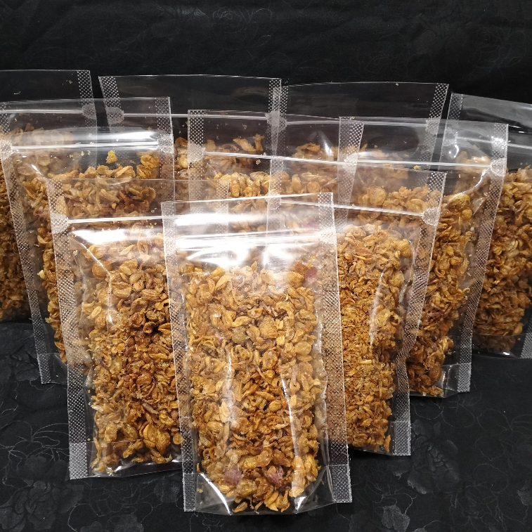 

BAWANG GORENG MURNI TANPA CAMPURAN 50gram & 100gram 100% TANPA CAMPURAN