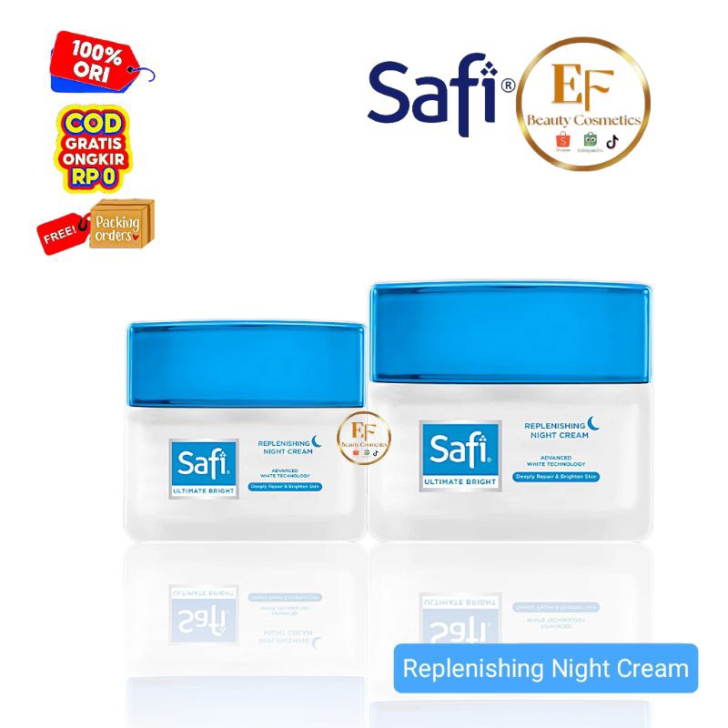 SAFI Ultimate Bright Replenishing Night Cream - Krim Malam