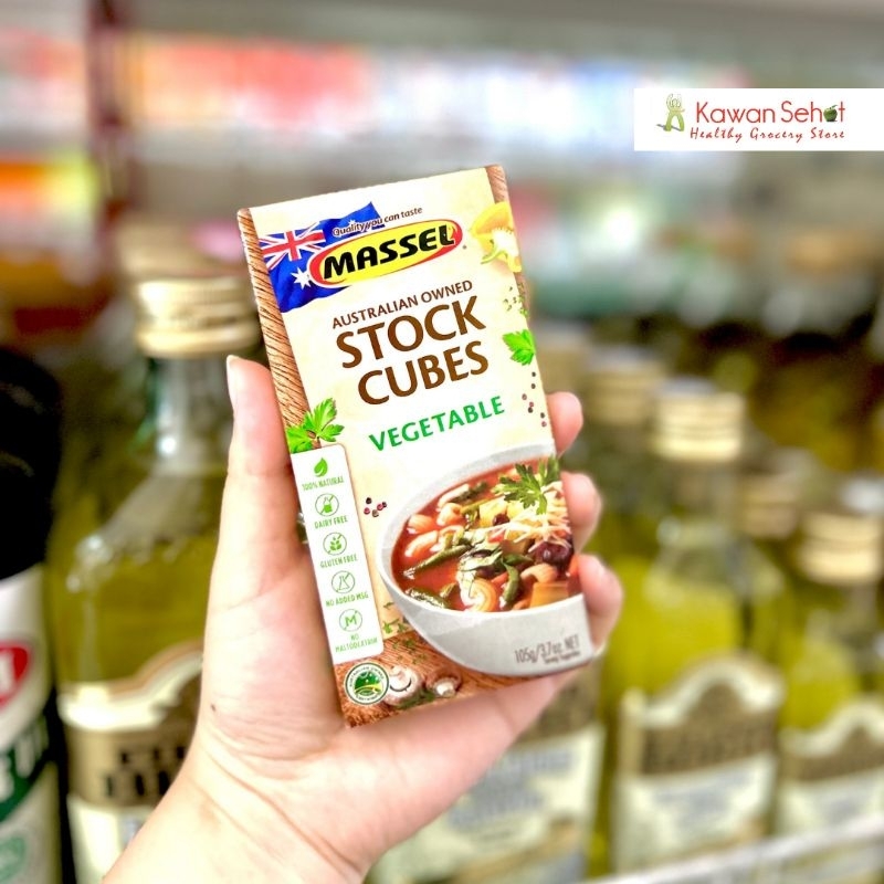 

Massel Plant-based Vegetable Stock Cubes | Kaldu Sayuran Vegan 105gr