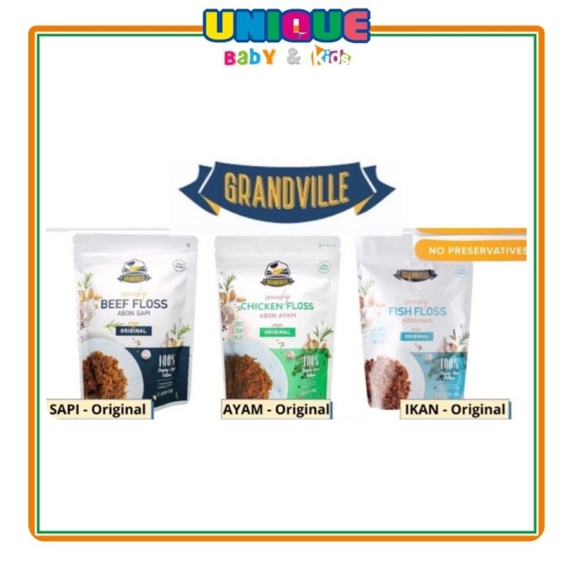 

Grandville Abon Mpasi Bayi Variant Sapi Ayam Ikan 100g