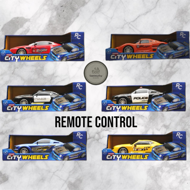 Cruzer City Wheels Remote Control 1:12 Random / mainan remote control mobil mobilan anak / remote co