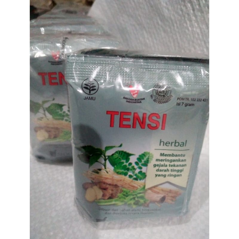 

Jamu Darah Tinggi untuk Pria & Wanita | Sido Muncul | isi 10 sachet.