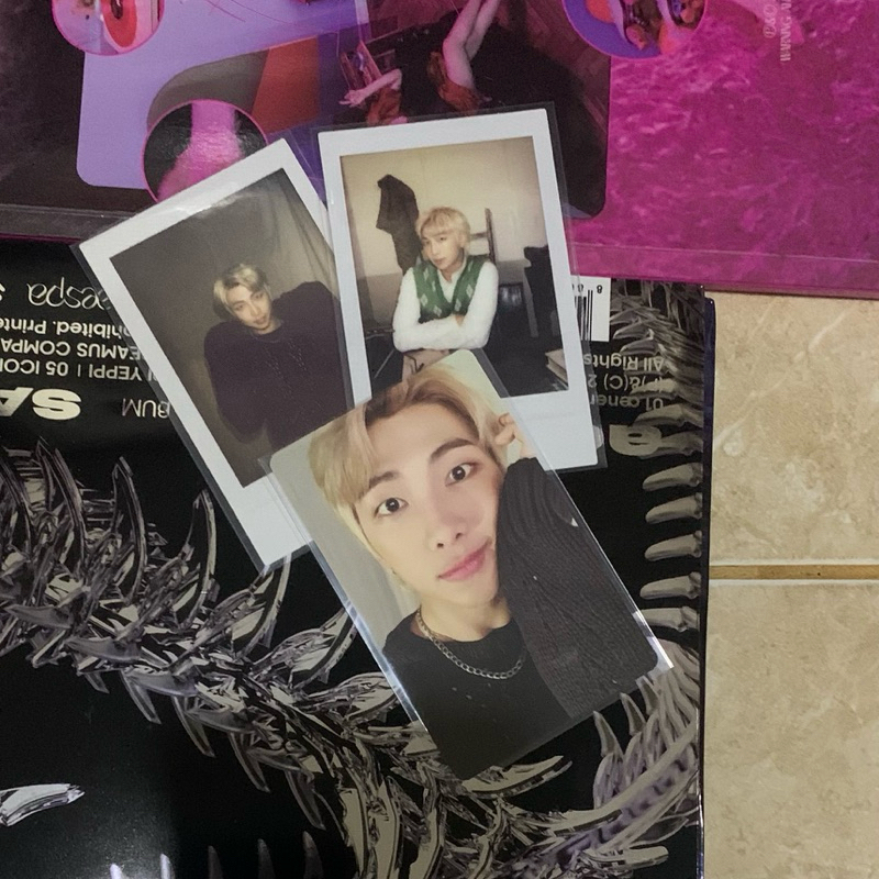 [CLEARANCE SALE] Photocard PC BTS Namjoon RM Deco Kit 2022 RPC Polaroid