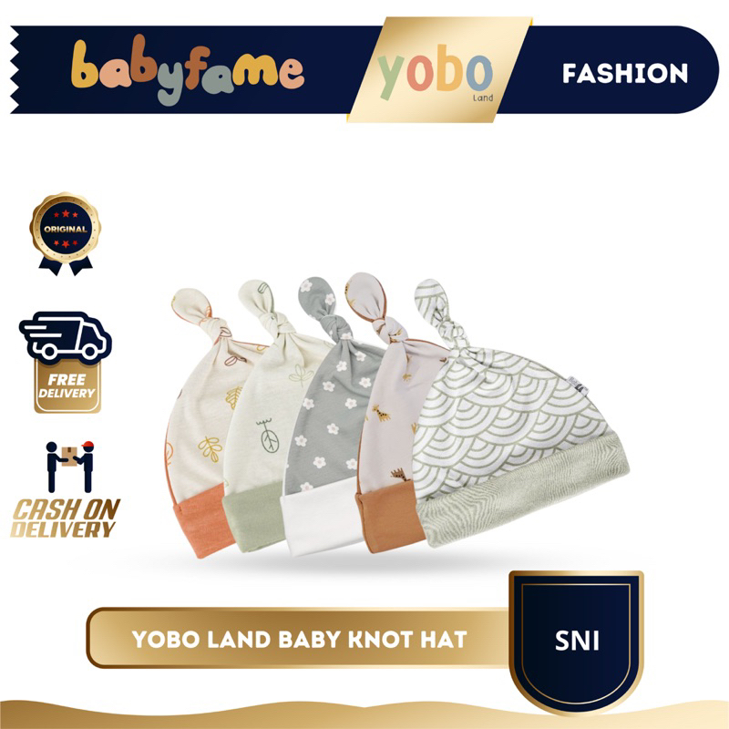 YOBO LAND BABY KNOT HAT | TOPI BABY