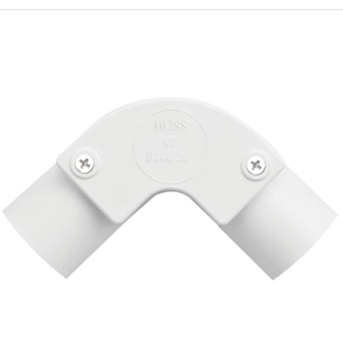 Elbow PVC 20mm White BOSS B244/20WE
