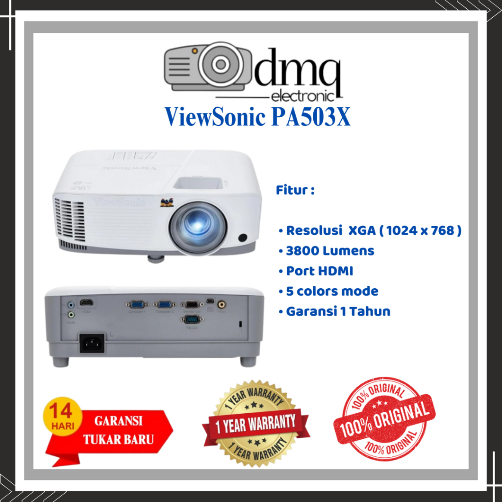 proyektor viewsonic pa 503x