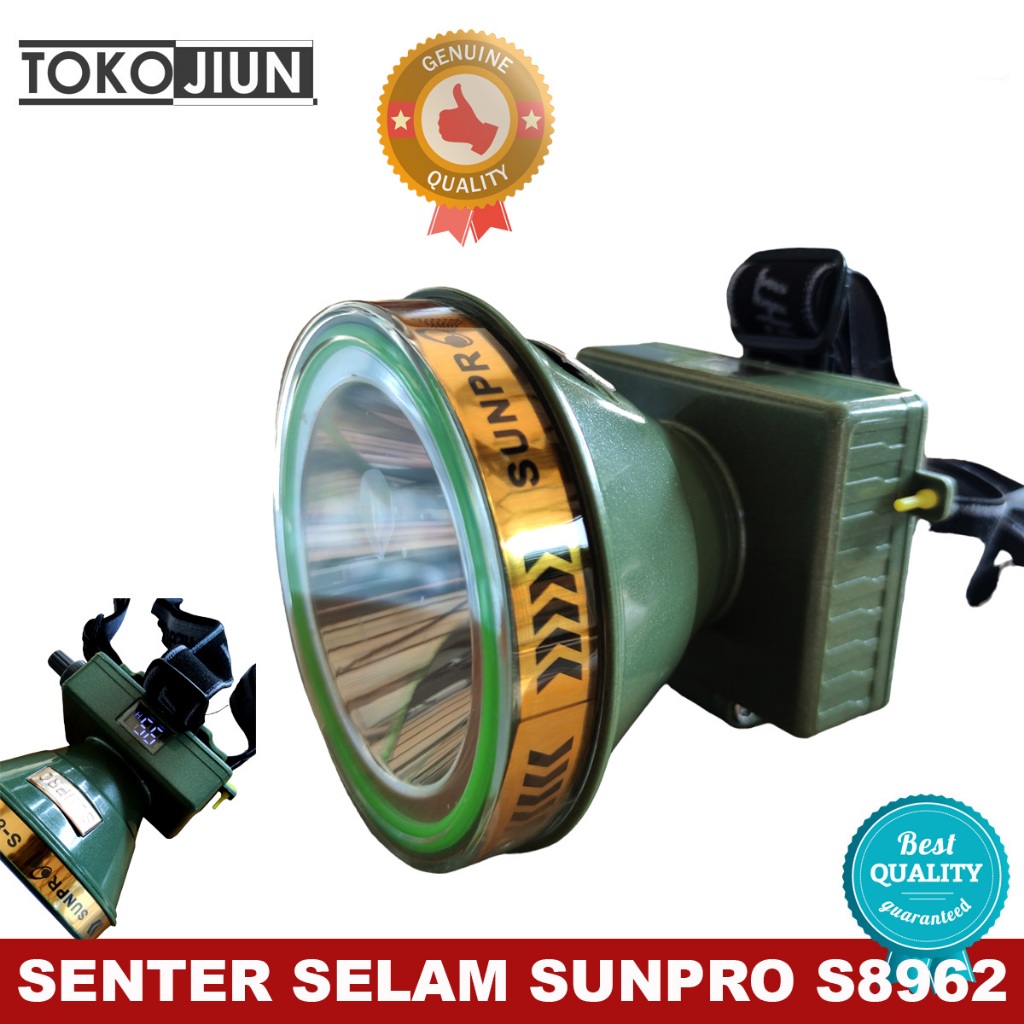 Senter Selam Kepala LED SUNPRO S8962 280W Headlamp LED