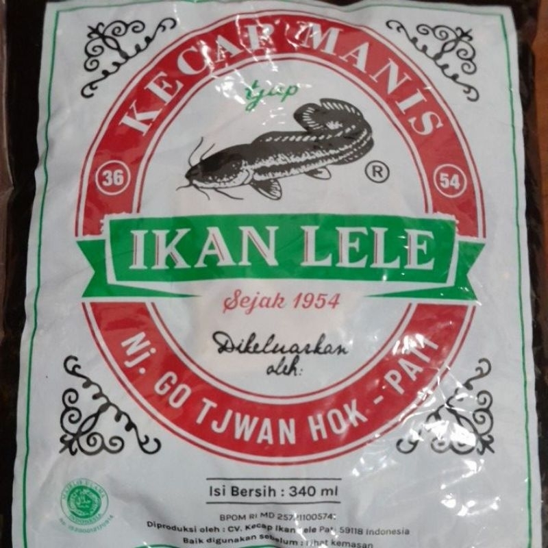 

kecap lele khas pati 340ml/ ½kg