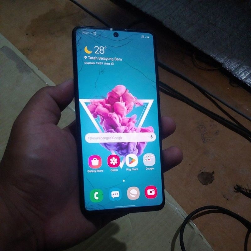 LCD+FRAME SAMSUNG M51 COPOTAN