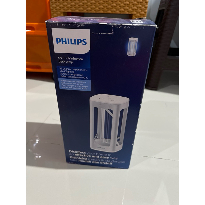 uv-c disenfection desk lamp philips second