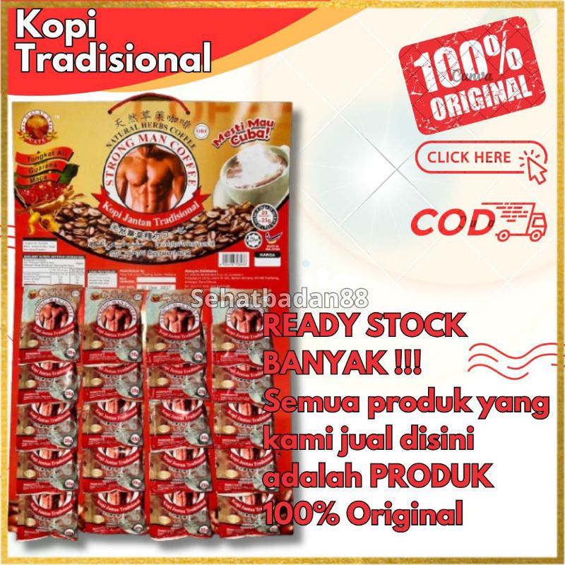 kopi tradisional jantan Malaysia papan