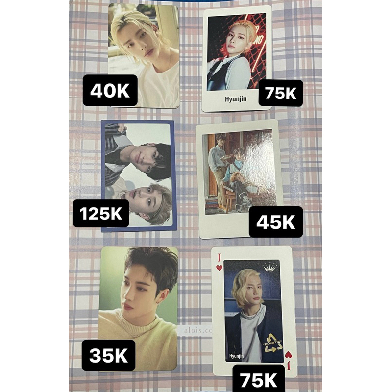 PHOTOCARD OFFICIAL STRAY KIDS