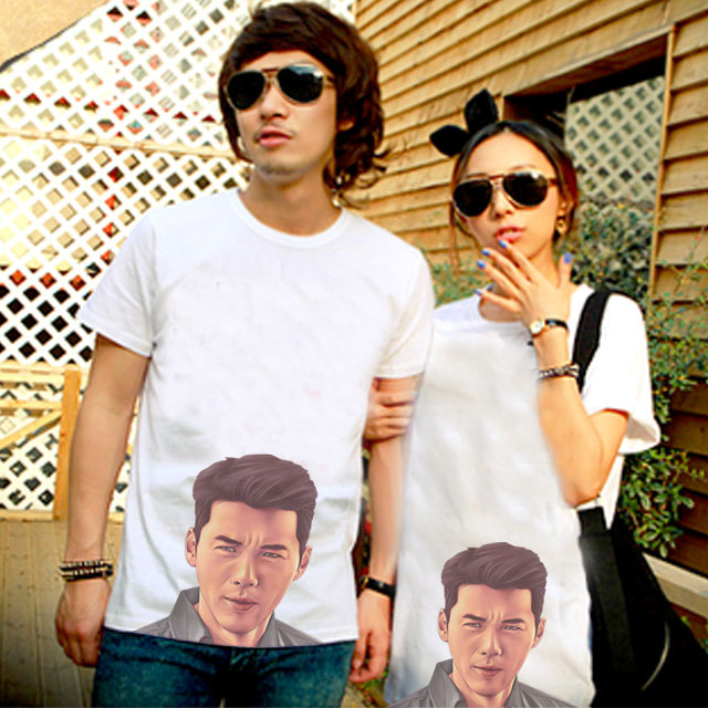 Kaos Hyun Bin Tshirt 100% Cotton | Tangan Pendek & Tangan Panjang | Ready Stock Siap Kirim | Langsun