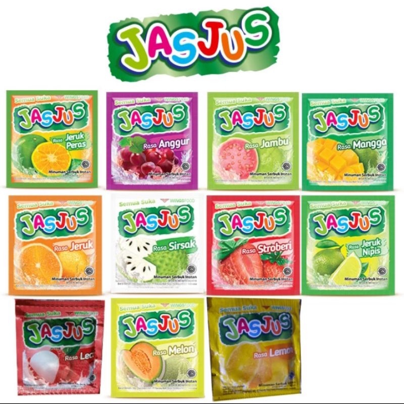 

Jasjus Minuman Buah Segar Instant - Netto 10bks x 8gr