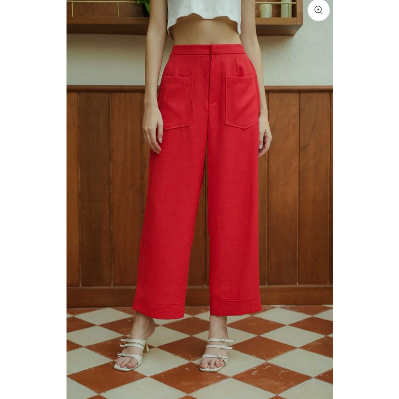 (NEW w/ TAG) MAVEN - ANSLEY PANTS NEGRONI (CELANA ONLY)