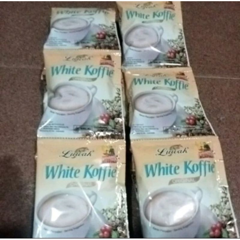 

kopi Luwak white coffee 1renceng 10s